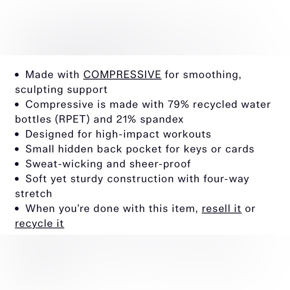 NWT Girlfriend Collective High Rise Bike Short - Picture 3 of 6